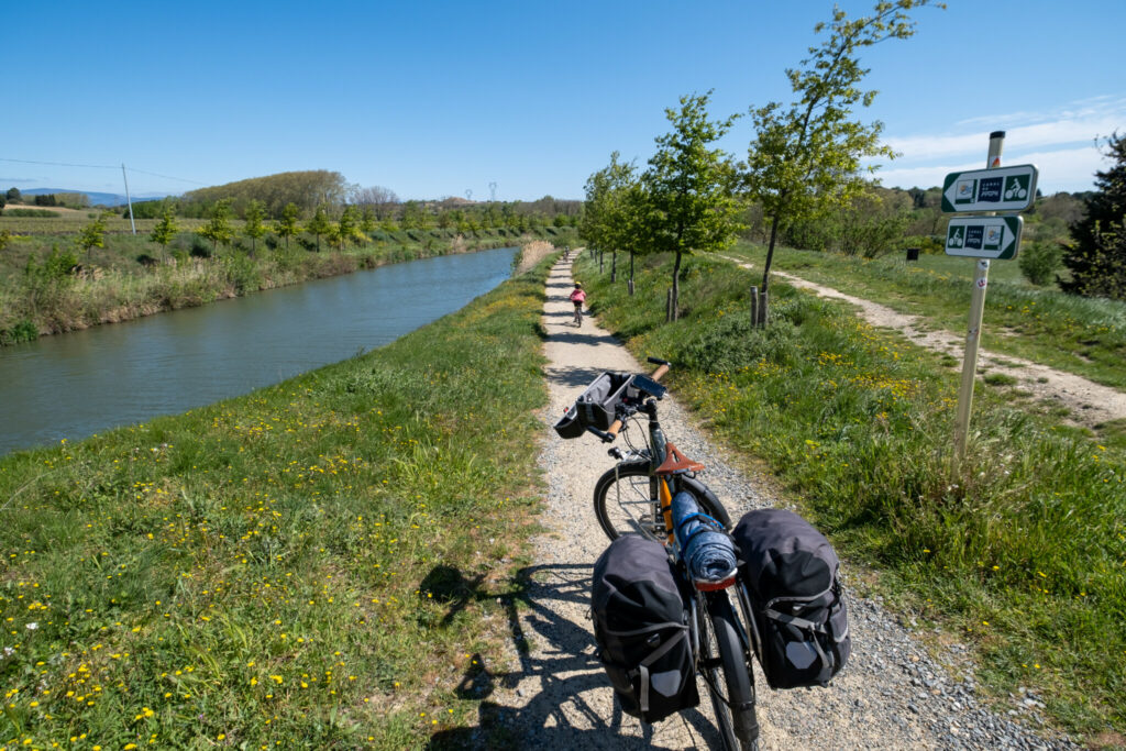 Voyage à vélo sur le Canal du Midi