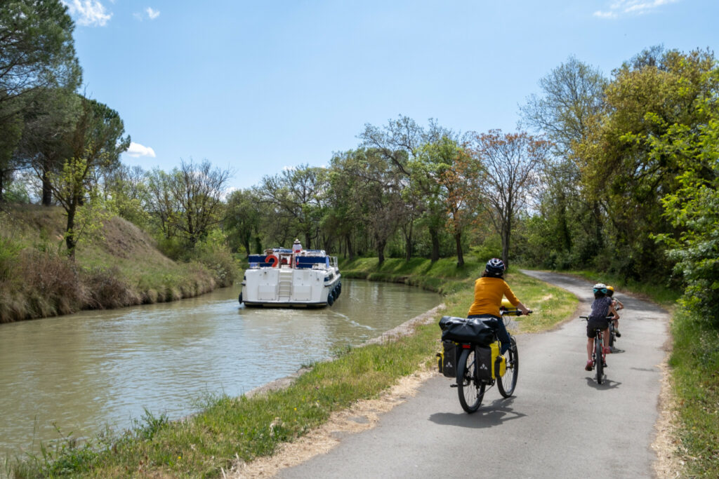 Le canal du Midi à vélo