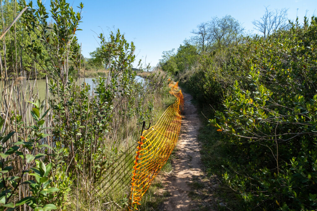 Chemins encore rustiques par endroit sur le canal du Midi