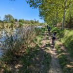 Chemins encore rustiques par endroit sur le canal du Midi