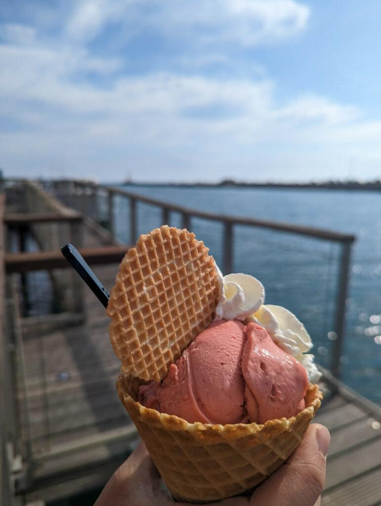 Glace au Grau d'Agde