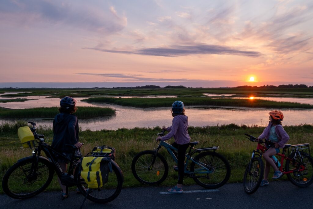 Sur l'île de Texel (Pays-Bas) pendant notre tour d'Europe en 2024